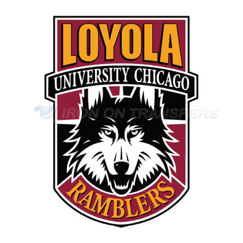 Loyola Ramblers Logo T-shirts Iron On Transfers N4907